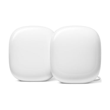 Nest Wifi Pro - Wi-Fi 6E - Reliable Home WiFi System with Fast Speed  and Whole Home Coverage - Mesh Wi-Fi Router - Snow - 2-pack