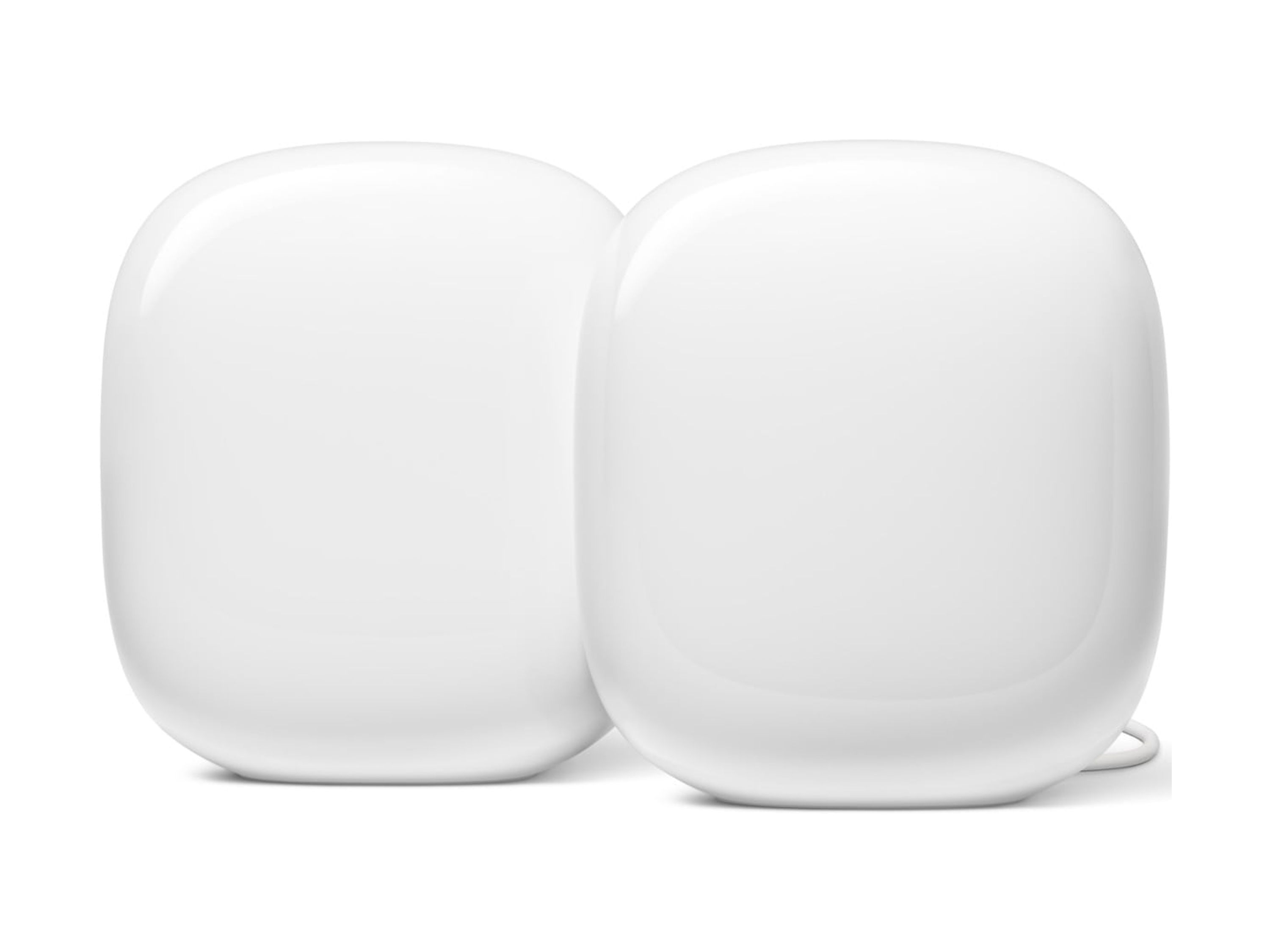 Nest Wifi Pro - Wi-Fi 6E - Reliable Home WiFi System with Fast Speed and Whole Home Coverage - Mesh Wi-Fi Router - Snow - 2-pack