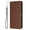 Brown, variant on for Samsung Galaxy S25 Edge with RFID Blocking Wallet case Credit Card Holder,Flip Book Kickstand PU Leather Shockproof Rugged Anti-fall Phone Case Cover Women Men for Samsung Galaxy S25 Edge,Black