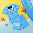 thumbnail image 4 of Shadoumai Boys Swimsuit Comfortable Swimwear Boys 2 Piece Swimsuit Vacation Boys Bathing Suits, 4 of 6