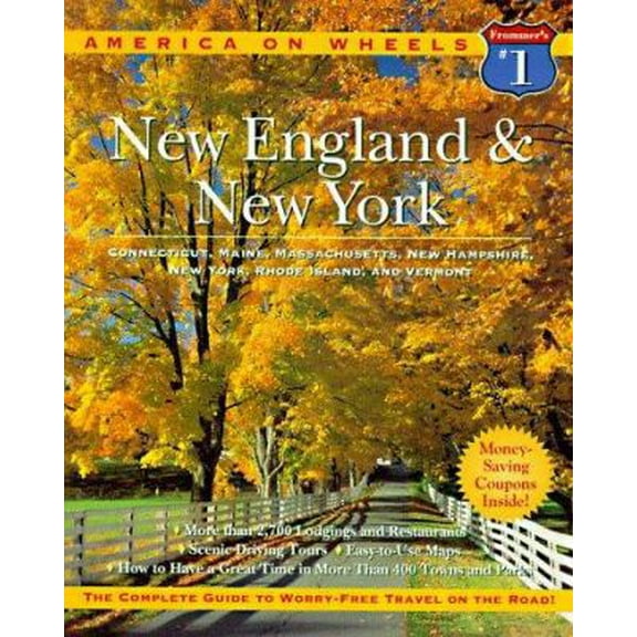 Pre-Owned Frommer's America on Wheels New England & New York 1997 (Paperback) 0028609328 9780028609324
