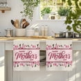 thumbnail image 4 of Happy Mother's Day Kitchen Towels Set of 1, Pink Floral Buffalo Plaid Burlap Absorbent Dish Towels for Kitchen, Microfiber Hand Towel, Quick Drying Tea Towel for Cleaning Decorative Dishcloths, 4 of 7