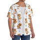 thumbnail image 2 of Fotbe Tigers go in for Sports Camisa Estampada de Manga Corta para Hombre, Casual de Verano, Estilo Playero, Sin Arrugas-Medium, 2 of 5
