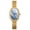goldblue, variant on Women's Analog Quartz Watch: Oval Case Adjustable Stainless Steel Strap Imitation Diamond Scale Wristwatch - Gift