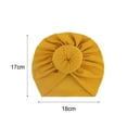 thumbnail image 5 of SPRING PARK Toddler Infant Baby Girl Boy Autumn Winter Warm Knot Beanie Cap Head Wrap Photo Prop 0-24M, 5 of 5