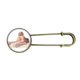 thumbnail image 1 of Broche de Metal Antiguo La Gran Esfinge de Giza en Egipto, 1 of 3