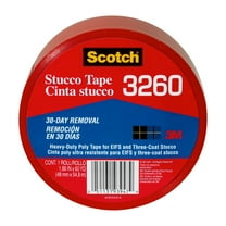 Scotch Stucco Tape, 3260-A, 1.88 in x 60 yd, 1 Roll
