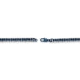 thumbnail image 2 of Metro Jewelry Blue Ion Plated Two Tone Stainless Steel 5MM Foxtail Chain Necklace - 18 Inch, 2 of 8
