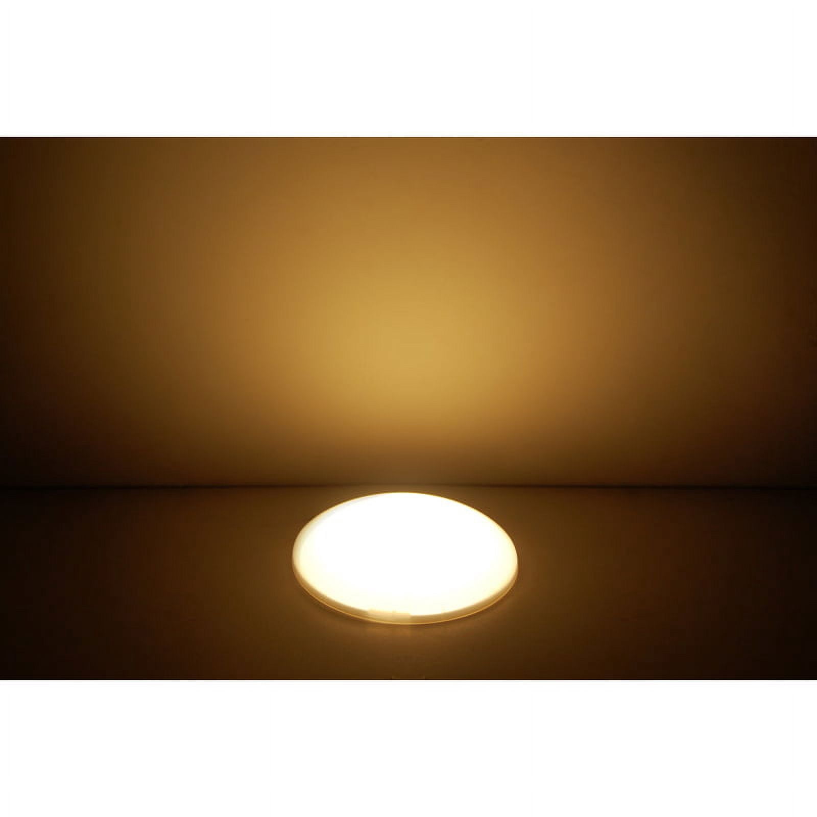Dream Lighting LED 12volt 4.5inch Ceiling Down Light RV Cargo Trailer Boat Interior Cabin Hall Kitchen Under Cabint Light Warm White, 4-Pack
