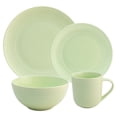 thumbnail image 2 of Set Vajilla Familiar Completa de Porcelana, Colección Monotone Artic, Color Verde Esmaltado con Relieve en Bordes, Vajilla Elegancia para Mesa con Caja de Regalo, 2 of 17