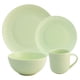 thumbnail image 2 of Set Vajilla Familiar Completa de Porcelana, Colección Monotone Artic, Color Verde Esmaltado con Relieve en Bordes, Vajilla Elegancia para Mesa con Caja de Regalo, 2 of 17