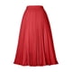 thumbnail image 4 of Falda midi plisada para mujer: falda informal de gasa, cintura alta, estilo versátil, perfecta para las salidas de verano., 4 of 4