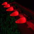 thumbnail image 7 of Opticore LED C9 Smooth Ceramic-Style Red Christmas Lights with Shatterproof Christmas Bulbs, 50 Lights, 50’, 7 of 7