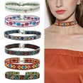 thumbnail image 2 of 6PCS Choker Set Decorative Tattoo Chokers Choker Necklaces Set for Women, 2 of 10
