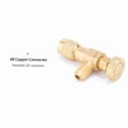 thumbnail image 3 of Valve de Charge de Réfrigérant Valve de Contrôle en Cuivre Minimiser la Perte de Réfrigérant avec Couvercle et Connecteur pour R410a et R22, 3 of 7