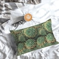 thumbnail image 5 of Naloa Succulents Pillow Covers, Throw Pillow Case Cushion Covers,Cushion for Bedroom,Couch,Home-14"x20", 5 of 6