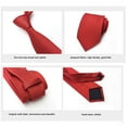 thumbnail image 4 of Silk Plaid Ties Men Necktie Party Business Formal, 4 of 4