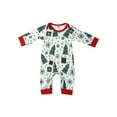 thumbnail image 2 of Pyjamas Parent-Enfant Ensemble Pantalon Imprimé Arbre de Noël, 2 of 9