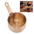 thumbnail image 2 of 304 Tasse à Sauce en Acier Inoxydable avec Poignée 80ml - Or Rose, Polyvalent, Durable, Empilable, Facile à Nettoyer, Parfait pour les Condiments, 2 of 5
