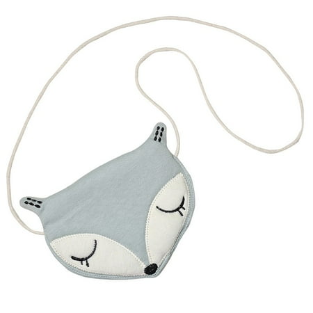 Foxy Purse - Baby Kids Cute Fox Lovely Backpacks Cute Storage Bag Single Shoulder Bag Handbag