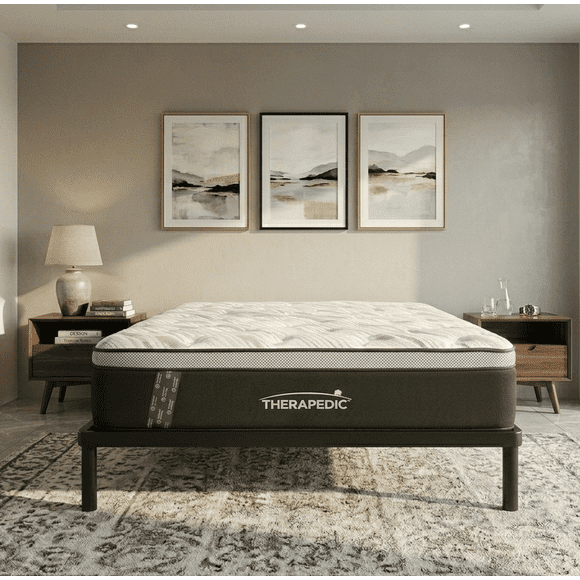Colchón King Size Therapedic | Centurion Espuma Carbón | 33 cm de Altura