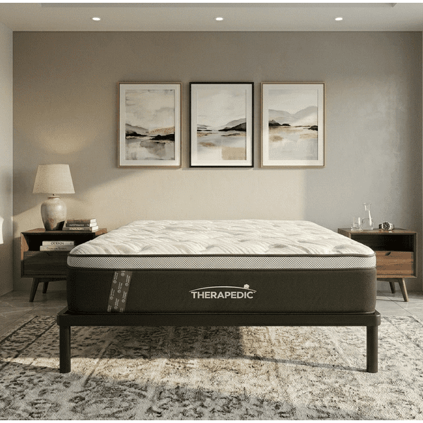 Colchón King Size Therapedic | Centurion Espuma Carbón | 33 cm de Altura