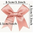 thumbnail image 2 of 12 Ct Mauve/ Rose Bow Satin Ribbon, 2 of 4
