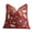 Red, variant on Partheme Embroidered Floral Throw Pillow Covers Flowers Decorative Couch Pillow Covers Farmhouse Floral Tufted Pillow Covers 18x18 Square Cushion Cases for Living Room Couch Sofa Bed Home Decor,Green