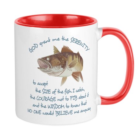 

CafePress - A Fishermans Prayer Mug - Ceramic Coffee Tea Novelty Mug Cup 11 oz