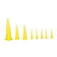 thumbnail image 1 of 8 tapones para mangueras de aceite para sellar fugas en juntas mecánicas y tubos de aceite. Amarillo, 1 of 8