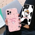thumbnail image 4 of Cartoon Phone Case for For Apple iphone 15 Pro Max 15 Plus Girls Anti-drop Cinnamoroll Kuromi Hello Kitty Silicone Siling Cover ZR, 4 of 7