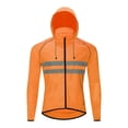 thumbnail image 3 of Hombre Mujer a prueba de viento Protección Chaqueta de ciclismo Manga larga de viento Camisa de ciclismo con cremallera frontal y bolsillos SG Macarena Chaqueta de ciclismo de manga larga, 3 of 8