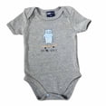 thumbnail image 2 of Conjunto 725 Baby Niño Talla 6 Meses Pañalero Mameluco y Babero Marcianos Gris 3 Piezas, 2 of 3