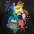 thumbnail image 3 of CafePress - Play Doh Cans Splatter T Shirt - Women's V-Neck Dark T-Shirt, 3 of 4