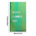 thumbnail image 3 of Holloyiver 2025 Daily Planner, A6 To Do List Notebook Hourly Schedules, Daily Weekly Monthly Appointment Planner for Students, Teachers, Office staff, PVC Hardcover, Inner Pocket, 6.8" x 3.8", 3 of 9