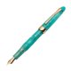 thumbnail image 5 of Pluma estilográfica con émbolo, pluma de escritura Ef0.5mm, acrílico liso, Mini bolígrafos de bolsillo, instrumento de escritura, pluma de relleno de verde claro, 5 of 8