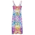 thumbnail image 5 of Kaleidoscope Mandala Colorful Floral Boho Sleeveless Dress Women's Luxury Party Dress Birthday Dresses for Women, 5 of 7