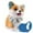 A, variant on Loespoir Motorized Plushs Robot Dog, Leash-Controlled Interactive Pup Toy, Walks Barks Head-Pat Reactions, For Kids Companion, Big-Eyes Animated Pet, Fun Gift, Realistic(B)
