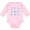 AD-Pink, variant on Inktastic Winter Snowflakes Boys or Girls Long Sleeve Baby Bodysuit