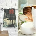 thumbnail image 7 of Yayeee 100% Cotton Hand Towels for Bathroom 16" x 28" Soft Absorbent Kitchen Towel, Red Sitting on The Moon, 7 of 7