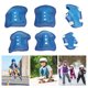 thumbnail image 5 of Rodilleras para patinaje sobre ruedas para niños coderas esponja suave transpirable ANGGREK Otros, 5 of 8