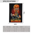 thumbnail image 6 of ZNDUO Zombie Evil Pumpkin Pattern Halloween Garden Flag, Small Yard Lawn Flag for Outdoor House Decor Holiday Home Decorations, 12.5"x18", 6 of 8