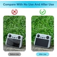 thumbnail image 3 of GAEKOL RC 2 Sun Hood Screen Protector & Mini 4 Pro Anti-Glare Matte Tempered Glass Screen Protector Film for DJI Mini 4 pro/Mini 3 Pro RC/RC2 Remote Controller Accessories (2 PACK), 3 of 9