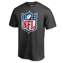 Men's Heathered Charcoal NFL Shield Primary Logo T-Shirt