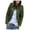 Army Green, variant on Baberdicy Blazers for Women Women's Casual Fasion Autumn and Winter Button Long Sleeve Coats Womens Blazer Yellow M