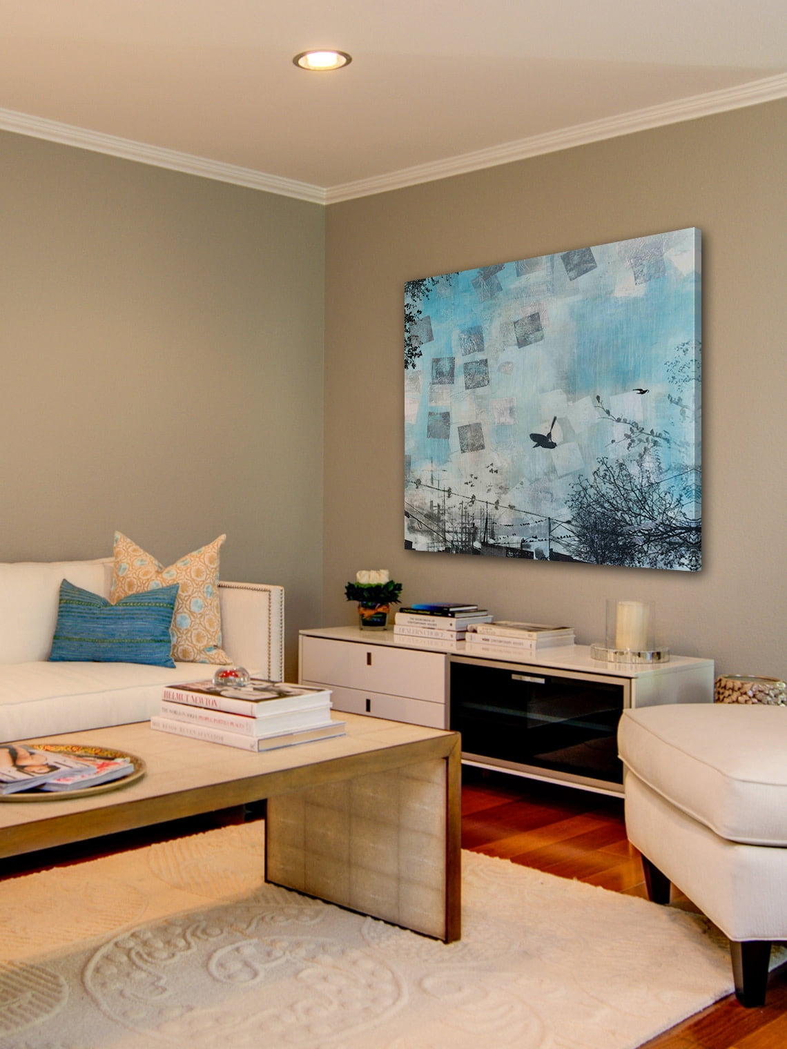 Marmont Hill "CF02 3400" by Tracy Silva Barbosa Painting Print on Canvas