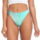 thumbnail image 1 of Balery Cyan Mint Marble Tangas de Algodón para Mujer con Estampado – Ropa Interior Sexy, Transpirable, G-string-X-Small, 1 of 6