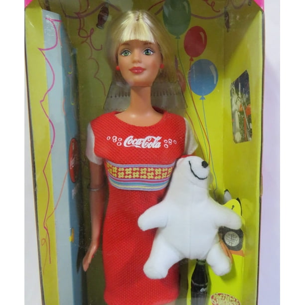 Coca Cola Party Barbie Doll Barbie Walmart en linea