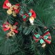 thumbnail image 2 of 16 Pieces Christmas Bow 4.5*3cm With Bell Mini Plaid Bows Buffalo Plaid Bow Gingham Bow Xmas Bells For Christmas Tree Crafts Home Decoration Diy Makin, 2 of 5