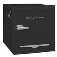 thumbnail image 3 of FRIGIDAIRE Black EFR176- AMZ EFR176 Retro Mini Refrigerator-Energy Saving-Adjustable Thermostat Control-Side Mounted Bottle Opener-Ideal for Dorm, Office, RV, Garage, Apartment 1.6 Cubic Feet, 3 of 8